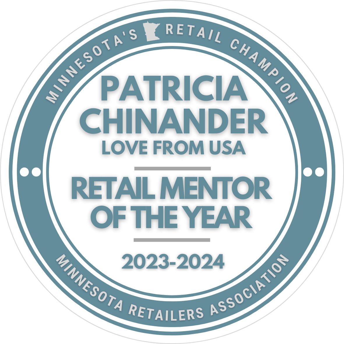 Patricia Chinander Retail Mentor Of The Year